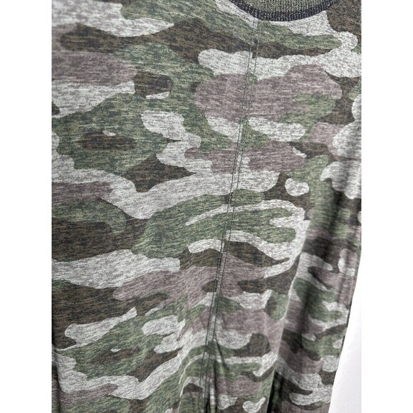 NEW Democracy Tank Dress Womens 2X Green Camo Sleeveless Pullover Casual Stretch - Picture 3 of 7